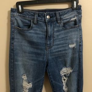 American Eagle Ripped Skinny Jeans